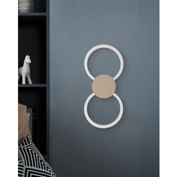 Oświetlenie Eglo EGLO lampa sufitowa LED piaskowy