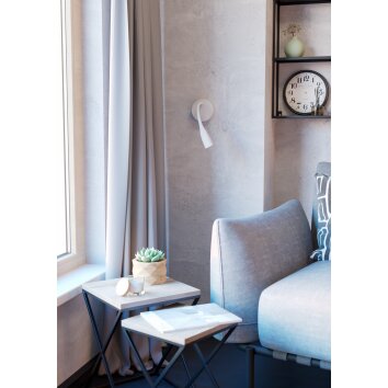 Oświetlenie Eglo OLIVANDINO Lampa ścienna LED Biały