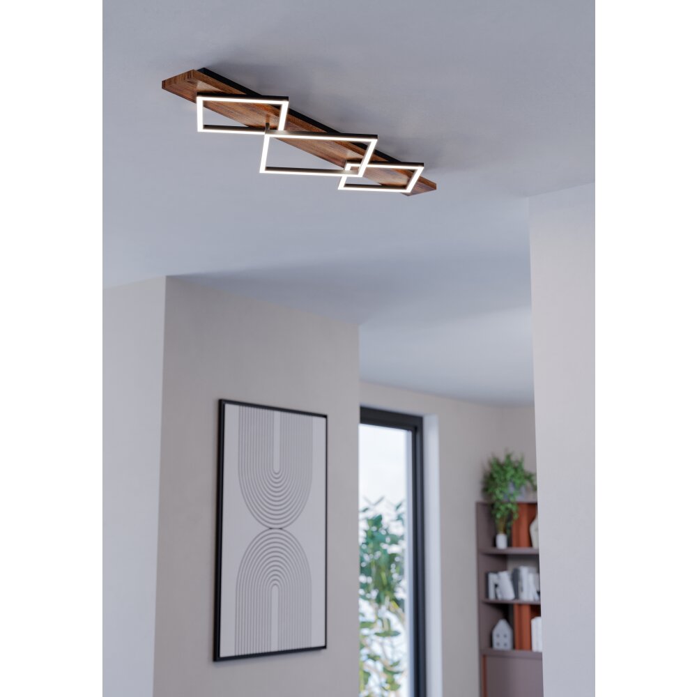 Oświetlenie Eglo BOYAL Lampa sufitowa LED Brązowy, Czarny main product photo