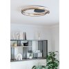Oświetlenie Eglo MEZZOMONTE Lampa sufitowa LED Brązowy, Czarny, Zdalne sterowanie