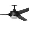 Oświetlenie Eglo ORCUTT lampa z wentylatorem LED Czarny, Zdalne sterowanie