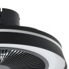 Oświetlenie Eglo mit lampa z wentylatorem LED Czarny, Zdalne sterowanie, Zmieniacz kolorów