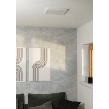 Oświetlenie Eglo 6-Z Lampa sufitowa LED Biały, Zmieniacz kolorów