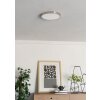Oświetlenie Eglo 6-Z lampa sufitowa, kinkiet LED nikiel matowy, Zmieniacz kolorów