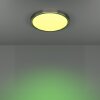 Oświetlenie Eglo 6-Z lampa sufitowa, kinkiet LED nikiel matowy, Zmieniacz kolorów