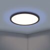 Oświetlenie Eglo ROVITO-Z Lampa sufitowa LED Czarny, Zmieniacz kolorów