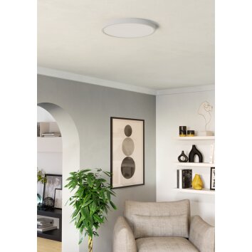 Oświetlenie Eglo 6-Z Lampa sufitowa, Lampa ścienna LED Biały, Zmieniacz kolorów