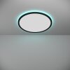 Oświetlenie Eglo ROVITO-Z Lampa sufitowa LED Czarny, Zmieniacz kolorów