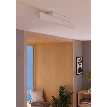 Oświetlenie Eglo BOLOGNANO-Z Lampa sufitowa LED Szary, Zmieniacz kolorów
