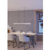 Oświetlenie Eglo BOLOGNANO-Z Lampa wisząca LED Szary, Zmieniacz kolorów