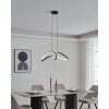 Oświetlenie Eglo CALAROSSA-Z Lampa wisząca LED Czarny, Zmieniacz kolorów