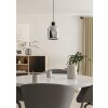 Oświetlenie Eglo MOLOCHIO-Z Lampa wisząca LED Czarny, Zmieniacz kolorów