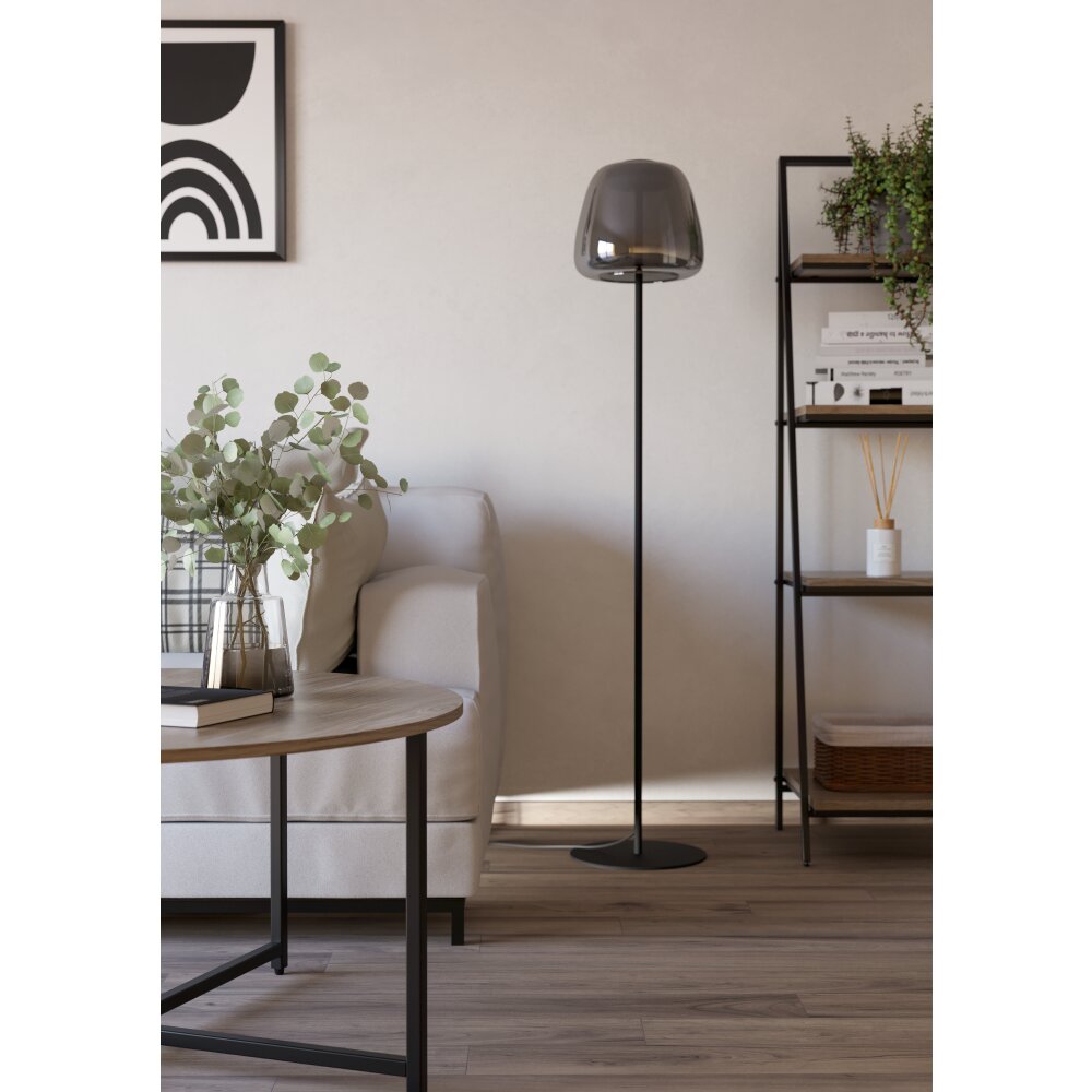 Oświetlenie Eglo ALFERO-Z Lampa stojąca LED Czarny, Zmieniacz kolorów main product photo