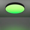 Oświetlenie Eglo GALLIZZI-Z Lampa sufitowa LED Czarny, Zmieniacz kolorów