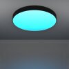 Oświetlenie Eglo GALLIZZI-Z Lampa sufitowa LED Czarny, Zmieniacz kolorów