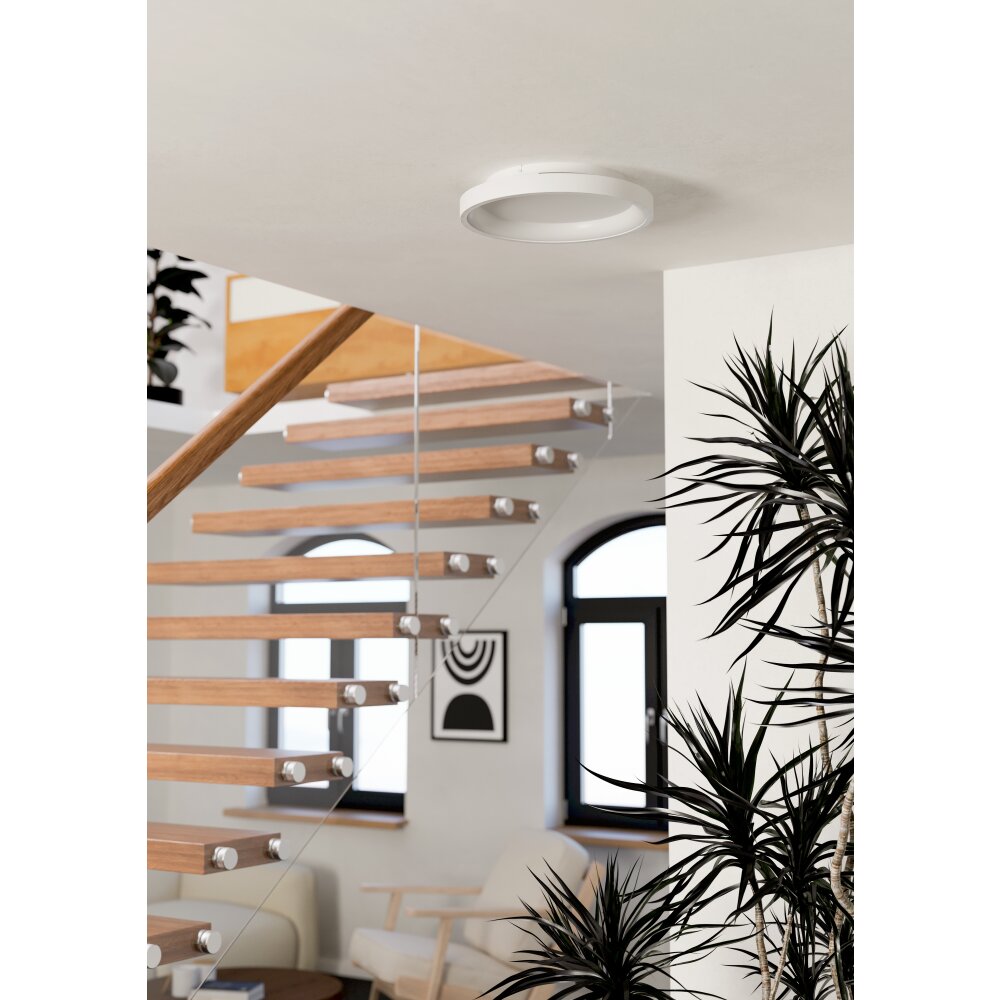 Oświetlenie Eglo LORETELLO-Z Lampa sufitowa LED Biały, Zmieniacz kolorów main product photo