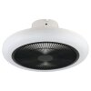 Oświetlenie Eglo mit lampa z wentylatorem LED Czarny, Biały, Zdalne sterowanie