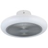 Oświetlenie Eglo mit lampa z wentylatorem LED Szary, Biały, Zdalne sterowanie