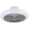 Oświetlenie Eglo mit lampa z wentylatorem LED Szary, Biały, Zdalne sterowanie