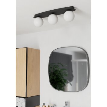 Oświetlenie Eglo CASTROVIDO Lampa sufitowa, Oświetlenie ścienne i sufitowe LED Czarny
