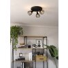 Oświetlenie Eglo SONNINO Lampa sufitowa, Spot sufitowy Czarny