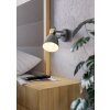 Oświetlenie Eglo COSWARTH lampa sufitowa, spot sufitowy, kinkiet antracytowy, brązowy, biel opalowa