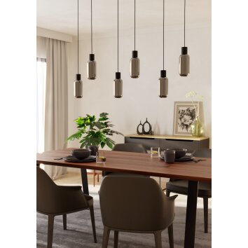 Oświetlenie Eglo MAIONE Lampa wisząca Czarny