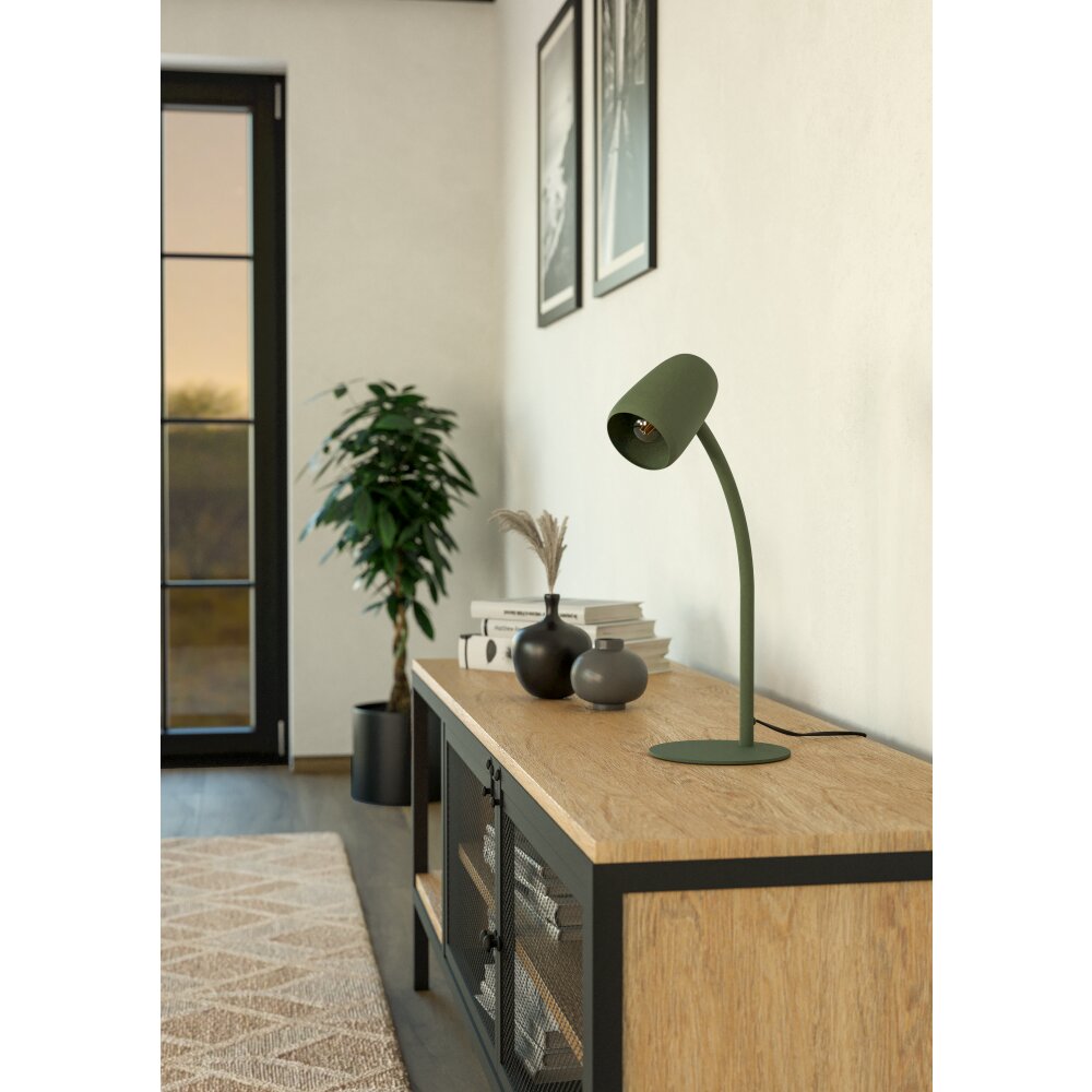 Oświetlenie Eglo CARLO Lampa stołowa Zielony main product photo