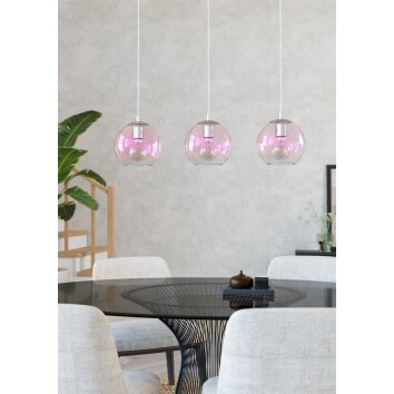Oświetlenie Eglo EGLO Lampa wisząca Chrom