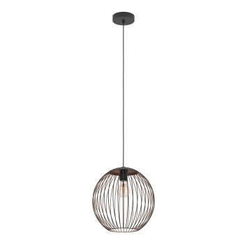 Oświetlenie Eglo ALMANZORA Lampa wisząca Miedź, Czarny