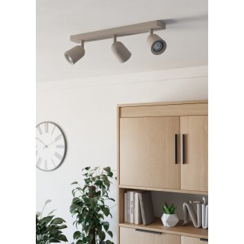 Oświetlenie Eglo CAMALDOLI lampa sufitowa, spot sufitowy piaskowy