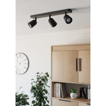 Oświetlenie Eglo CAMALDOLI Lampa sufitowa, Spot sufitowy Czarny