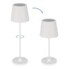 Oświetlenie Eglo CABOZO Lampa stołowa LED Biały, Zdalne sterowanie