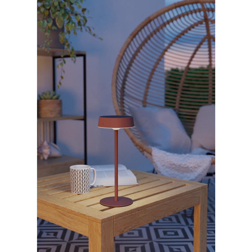 Oświetlenie Eglo SIMERI Lampa stołowa LED Pomarańczowy, Zdalne sterowanie main product photo