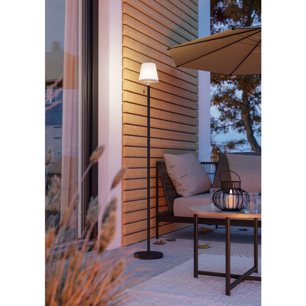 Oświetlenie Eglo MONTAPALMA-L Lampa stojąca LED Czarny, Zdalne sterowanie, Zmieniacz kolorów main product photo