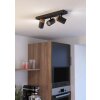 Oświetlenie Eglo CONSUMA Lampa sufitowa, Spot sufitowy Brązowy, Czarny