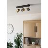 Oświetlenie Eglo EGLO Lampa sufitowa, Spot sufitowy Mosiądz, Czarny