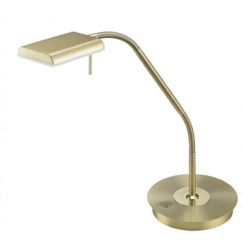 Sorpetaler Bergamo lampa stołowa LED Mosiądz, 1-punktowy