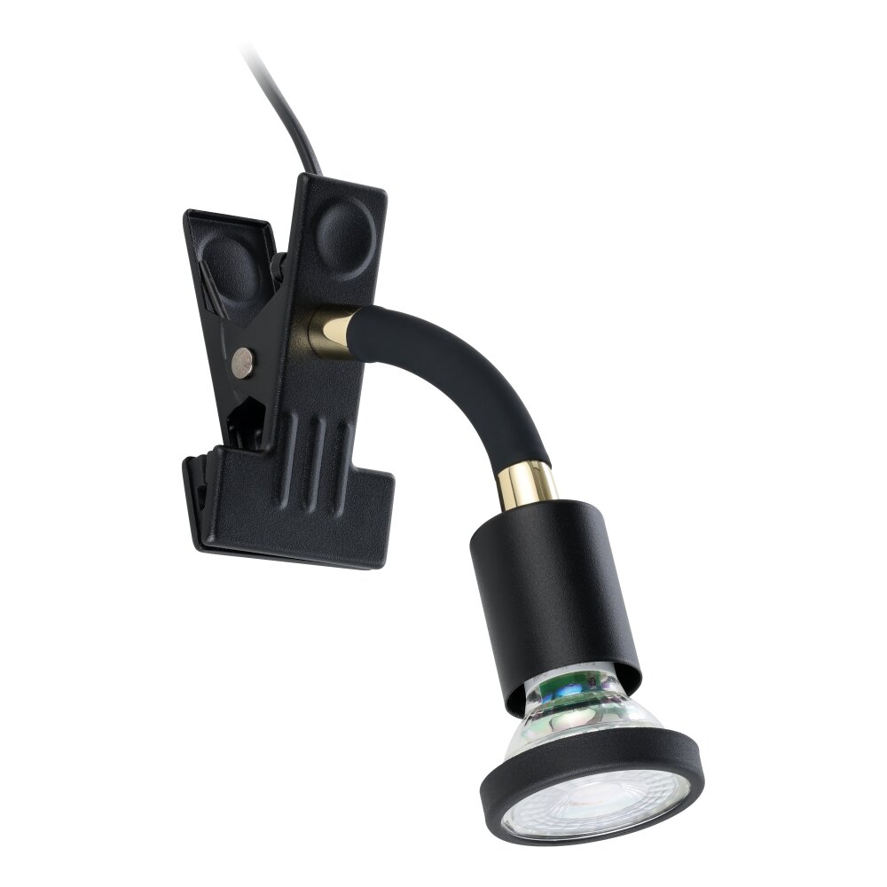 Oświetlenie Eglo EGLO Lampa zaciskowa LED Mosiądz, Czarny main product photo