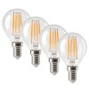 E14 4 Watt ciepły biały 400 Lumen