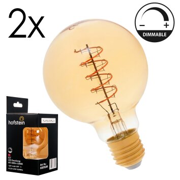 E27 6 Watt ciepły biały przyciemnione 400 Lumen