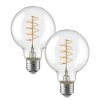 E27 LED 6 Watt ciepły biały przyciemnione 450 Lumen