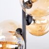 Chehalis lampa sufitowa, kula świetlna 33 cm bursztynowy, 4-punktowe