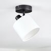 Bassagoda lampa sufitowa, spot sufitowy czarny, 1-punktowy