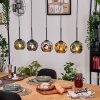 Ripoll lampa wisząca, kula świetlna, lampa wisząca kolory naturalne, czarny, 5-punktowe