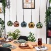 Ripoll lampa wisząca, kula świetlna, lampa wisząca kolory naturalne, czarny, 5-punktowe