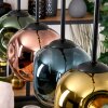 Ripoll lampa wisząca, kula świetlna, lampa wisząca kolory naturalne, czarny, 5-punktowe
