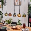 Ripoll lampa wisząca, kula świetlna, lampa wisząca kolory naturalne, czarny, 5-punktowe