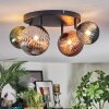 Chehalis lampa sufitowa, kula świetlna niebeieski, zielony, miedziany, przydymiony, 4-punktowe