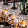 Ripoll lampa wisząca, kula świetlna, lampa wisząca kolory naturalne, czarny, 5-punktowe